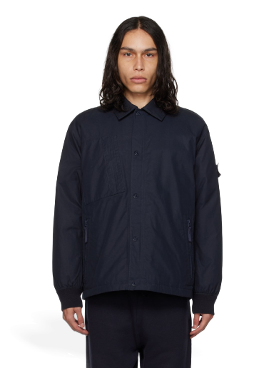 Яке Stone Island Ghost Down Jacket Тъмно синьо | 7915422F1