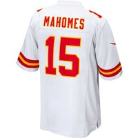 Фланелка Nike NFL Road Game Kansas City Chiefs Patrick Mahomes 15 Jersey Бяло | 67NM-KCGR-7GF-2PA, 0