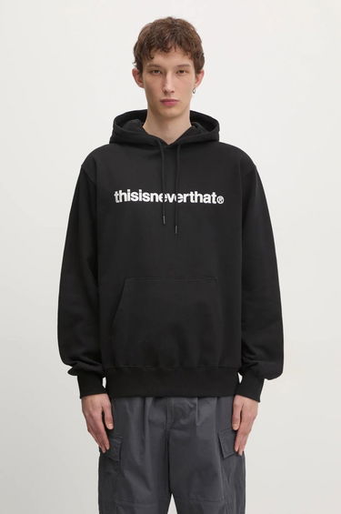 Суитчър thisisneverthat thisisneverthat T-Logo Hoodie Черно | TN243TSWHO01, 0