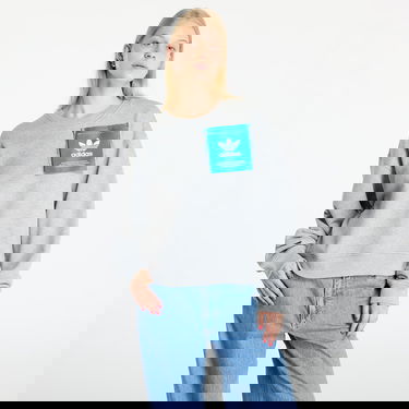 Суитчър adidas Originals KSENIASCHNEIDER Label Sweashirt Сиво | IW5666, 0