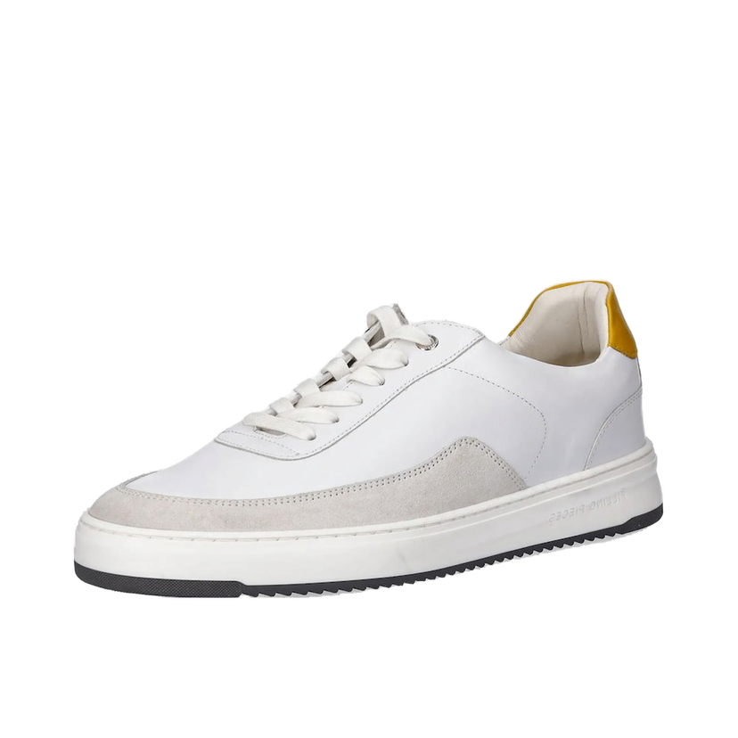 Кецове и обувки Filling Pieces Filling Pieces Mondo Squash Tag Бяло | 46725651924