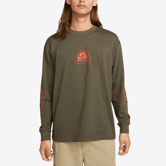 Тениска Nike ACG Long Sleeve Tee Lungs Зелено | DX9454-325, 0