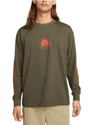 Тениска Nike ACG Long Sleeve Tee Lungs Зелено | DX9454-325