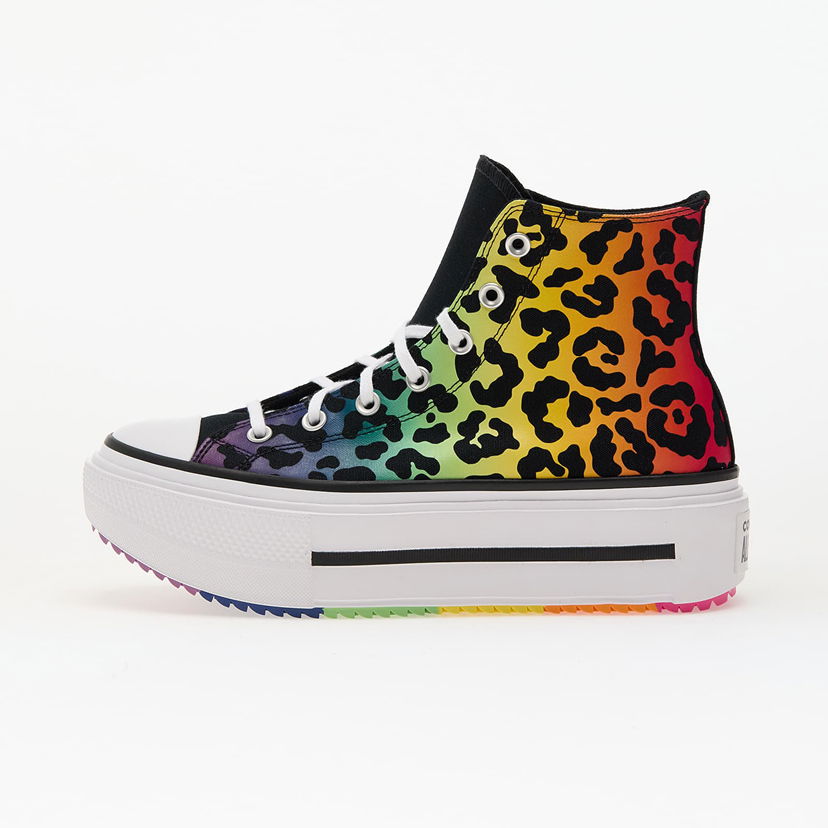 Кецове и обувки Converse Chuck Taylor All Star Lift Double Stack Platform Pride Бяло | A15782C
