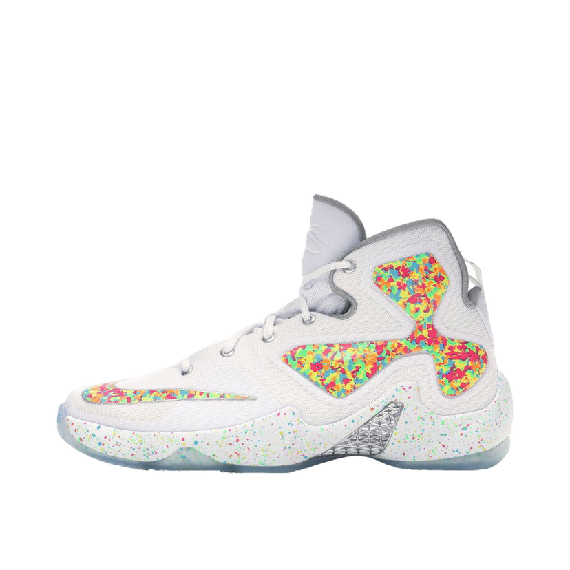 Кецове и обувки Nike LeBron 13 Fruity Pebbles Бяло | 846222-100