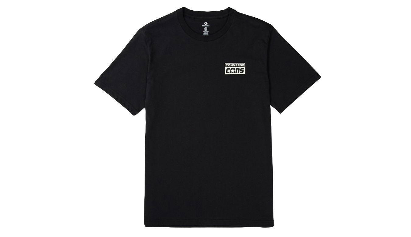 Тениска Converse Cons Short Sleeve Tee Черно | 10021134-A01, 1