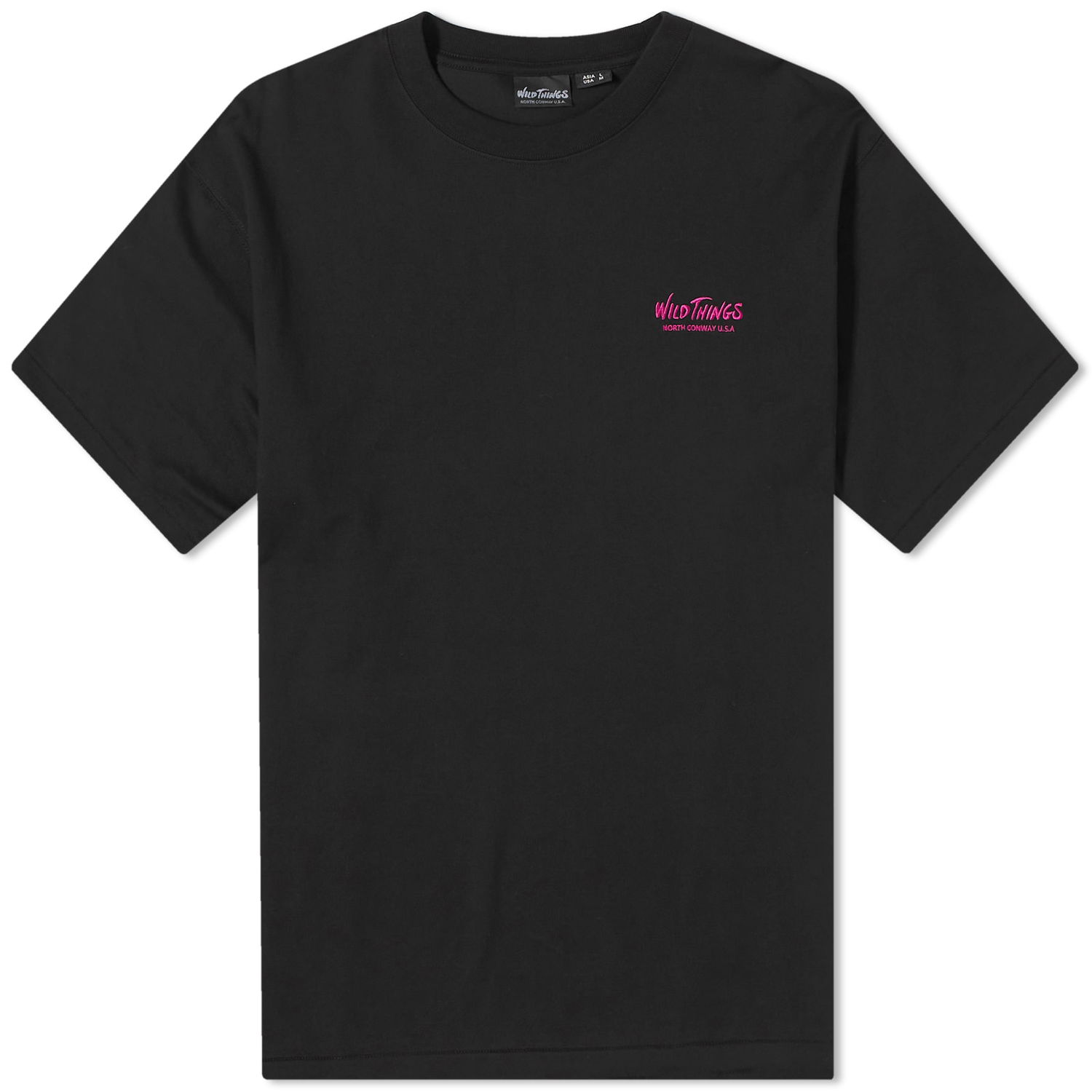 Тениска Wild things Wild Cat T-Shirt Черно | WT241-26-BLK, 0