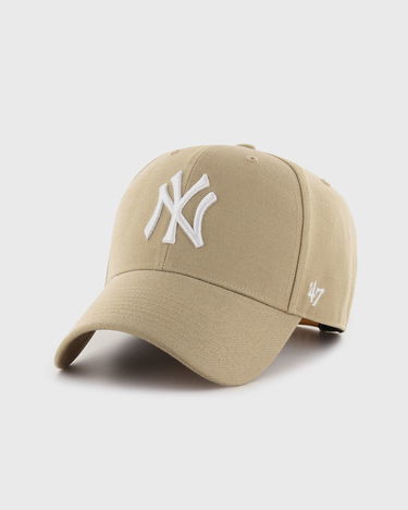 Шапка с козирка '47 Brand MLB New York Yankees Cap Бежово | 192309222778, 0