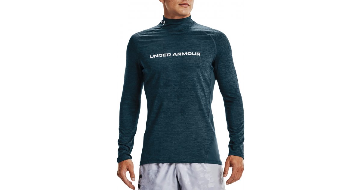 Тениска Under Armour Under Armour ColdGear Twist Mock Neck Long Sleeve Shirt Синьо | 1366069-413, 1