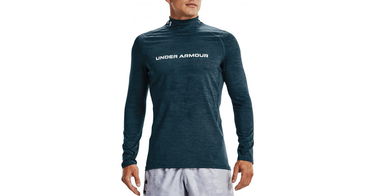Тениска Under Armour Under Armour ColdGear Twist Mock Neck Long Sleeve Shirt Синьо | 1366069-413, 1
