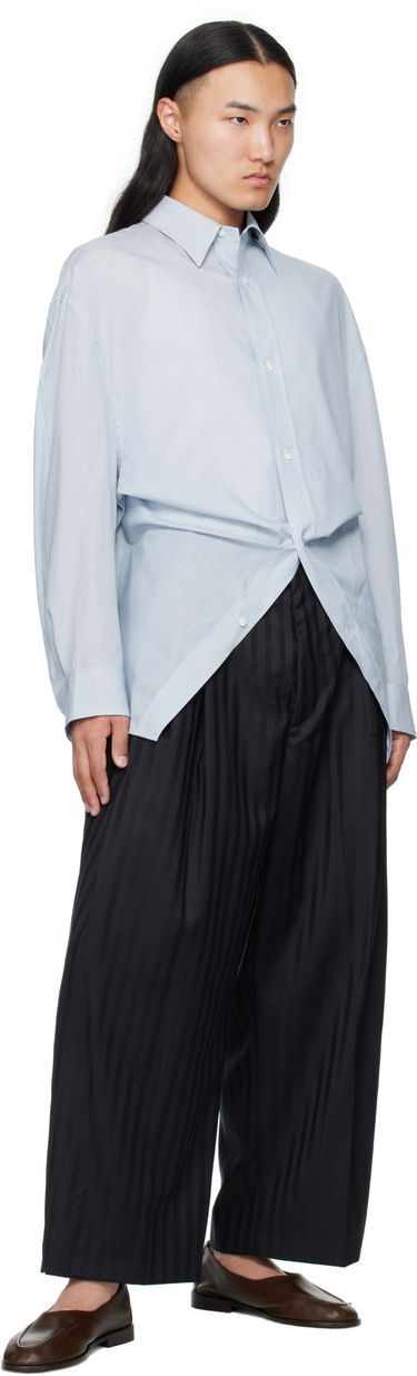 Панталони HED MAYNER Hed Mayner Wool Pleated Trousers Черно | HMMB30012A-HB210, 3
