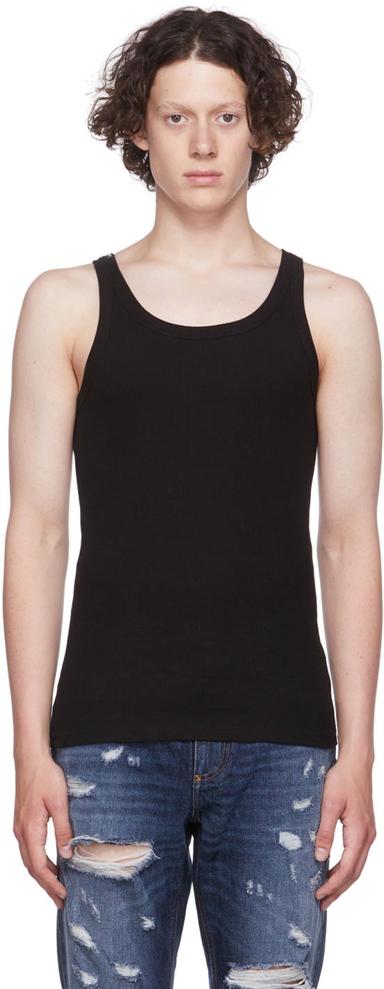 Потник Dolce & Gabbana Dolce & Gabbana Rib Tank Top Черно | M8C19JOUAIJ, 0