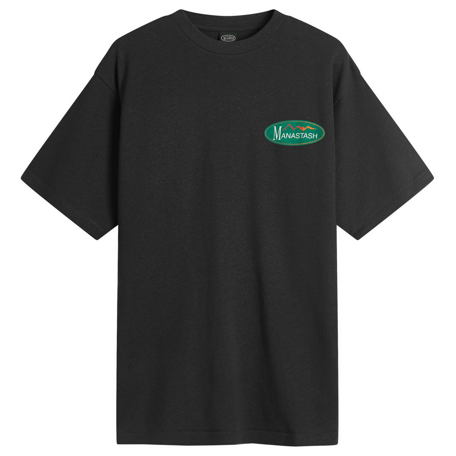 Тениска Manastash Hemp Original Logo T-Shirt, Size Large Черно | 7925134003-010, 0