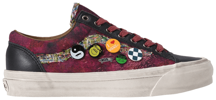Кецове и обувки Vans Old Skool 36 LX Souvenir Бургунди | VN000D9RBRG, 0