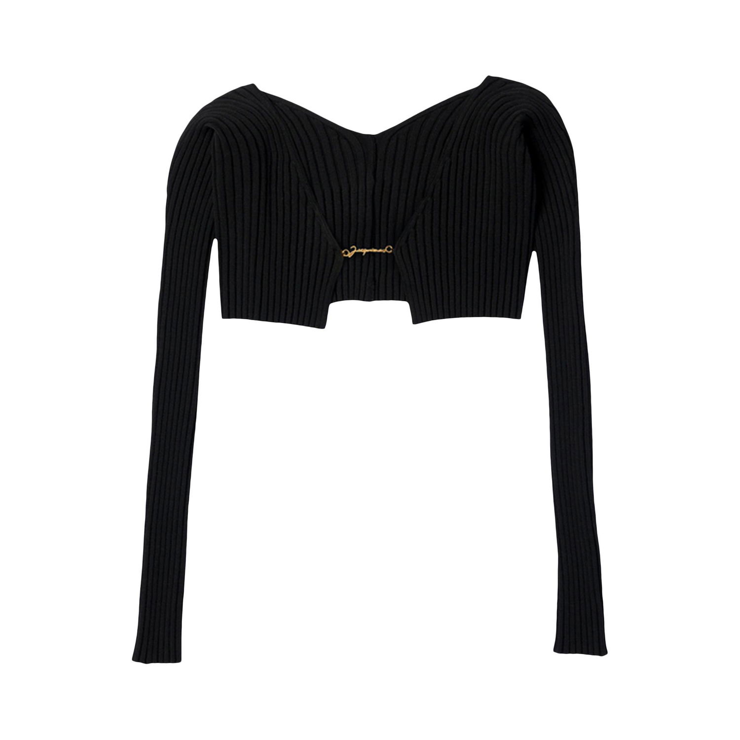 Пуловер Jacquemus Le Cardigan Alzou Черно | 213KN108 2190 990, 1