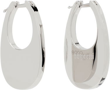 Обеци Coperni Coperni Medium Swipe Earrings Металик | COPBI01BIS725, 1