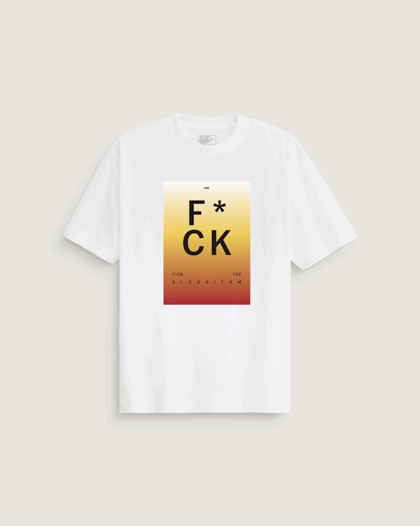 Тениска Vans Vans F*ck The Algorithm T-Shirt Бяло | VN0010J9WHT, 0