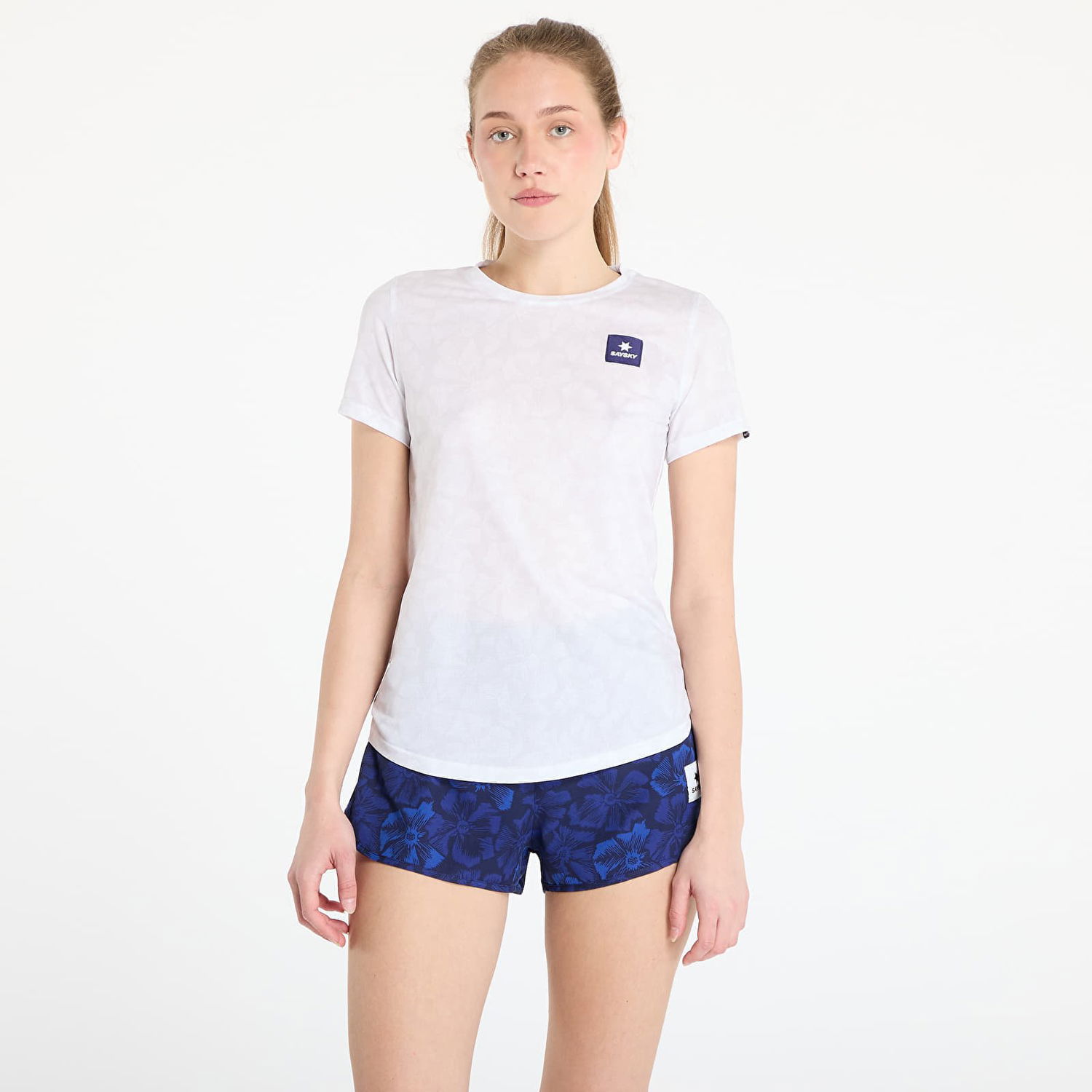 Тениска Saysky SAYSKY Flower Combat T-Shirt Бяло | NWRSS31C1030, 0
