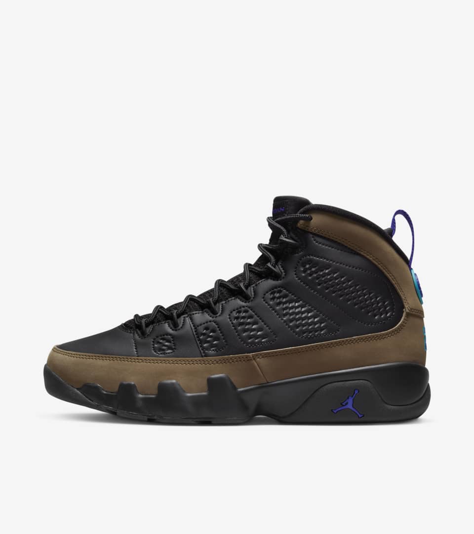 Кецове и обувки Jordan Air Jordan 9 Retro "Light Olive Concord" Зелено | CT8019-034, 0