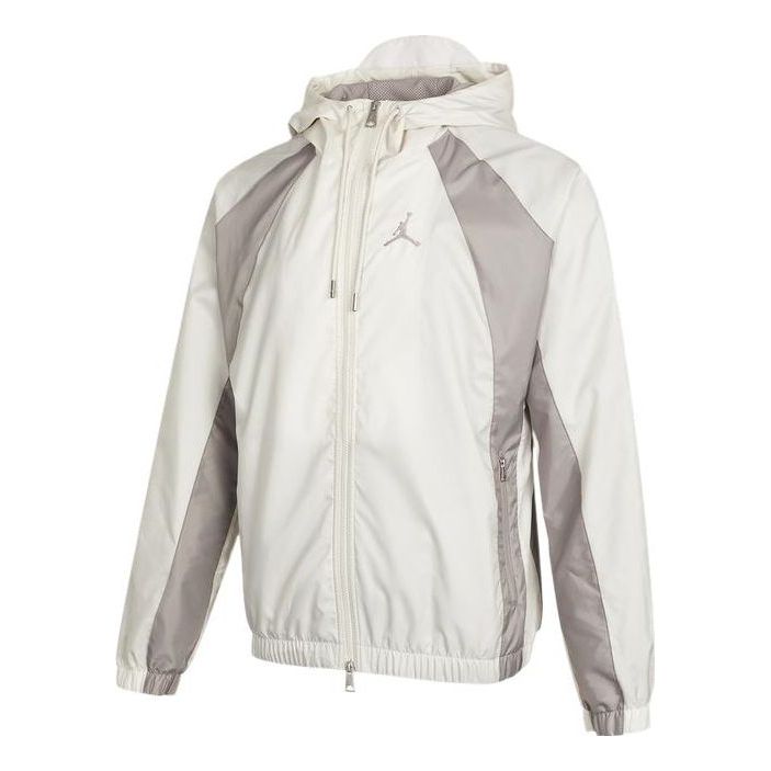 Ветровка Jordan Air Jordan Woven Hooded Jacket Бяло | DJ9829-104, 0