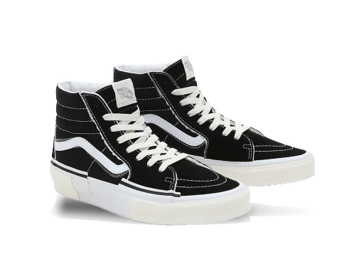 Скеитбординг Vans Chaussures Sk8-hi Reconstruc Черно | VN0005UK6BT