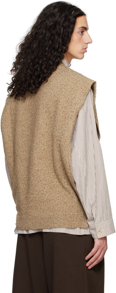 Пуловер Maison Margiela Maison Margiela Pilling Knit Vest Кафяво | S50TH0065 M13108, 2