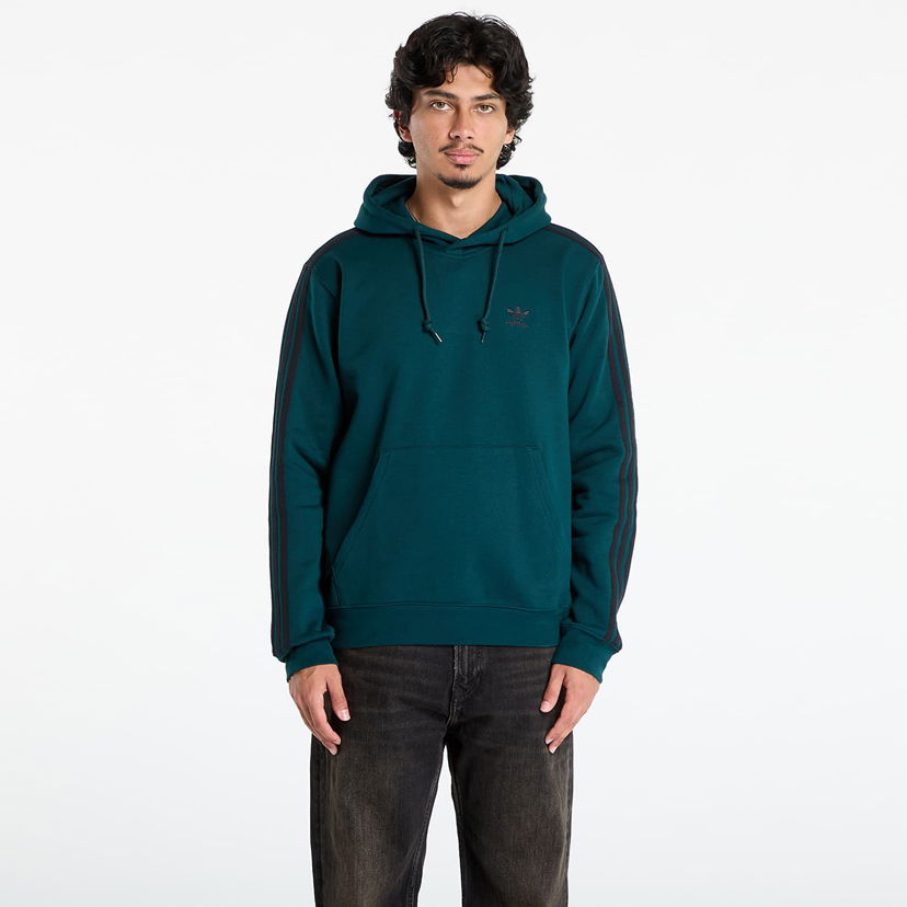 Суитчър adidas Originals Adicolor Classics 3-Stripes Hoodie Зелено | JY1378