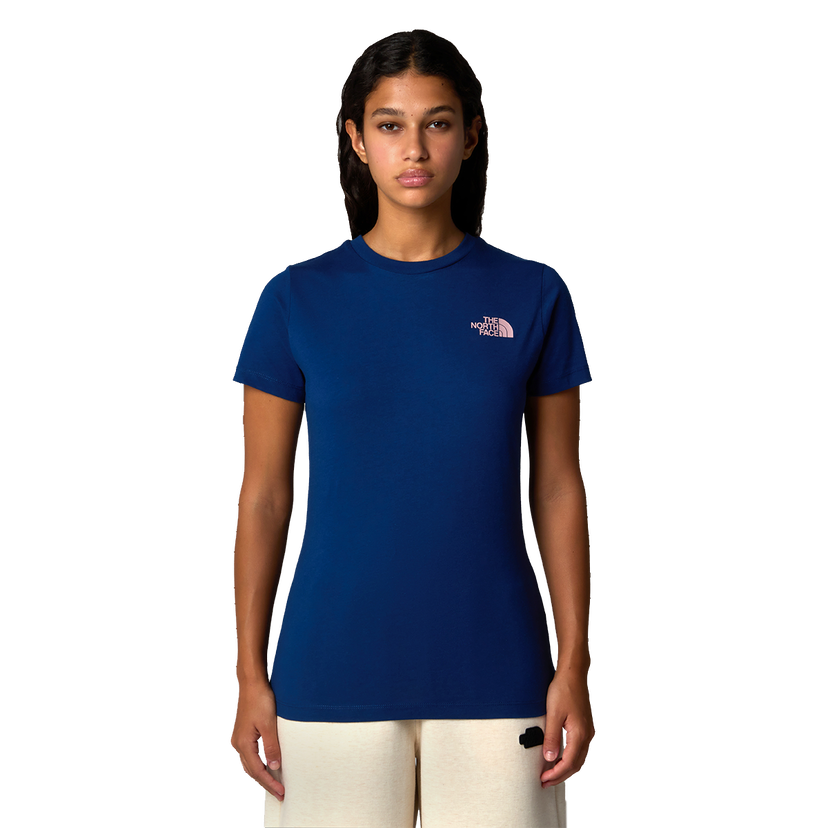 Тениска The North Face T-Shirt Box Синьо | NF0A87NMB4O1