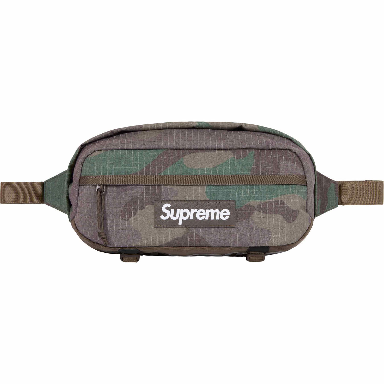 Чанта за кръста Supreme Waist Bag SS24 Зелено | SS24B15 WOODLAND CAMO, 0