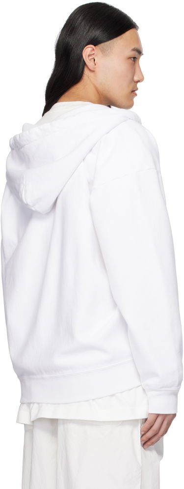 Суитчър Maison MIHARA YASUHIRO Zip Parka Hoodie Бяло | I13PK521, 2
