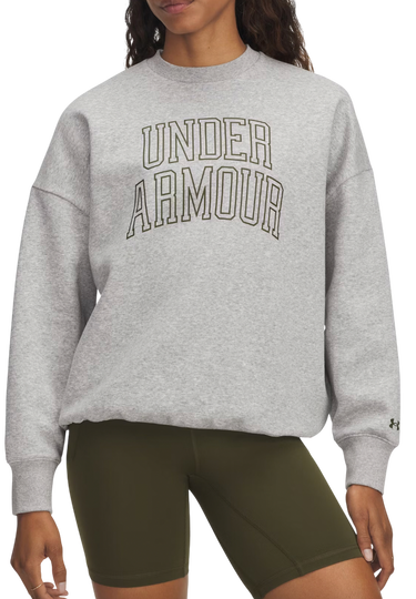 Суитчър Under Armour Rival Flc OS Varsity Crew Sweatshirt Сиво | 6007880-014, 0