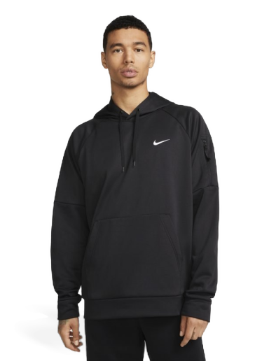 Суитчър Nike Therma-FIT Pullover Fitness Hoodie Черно | DQ4834-010