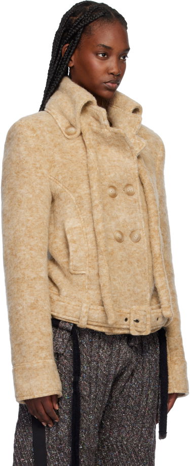 Яке Ottolinger Ottolinger High Collar Jacket Бежово | 2223060401, 1