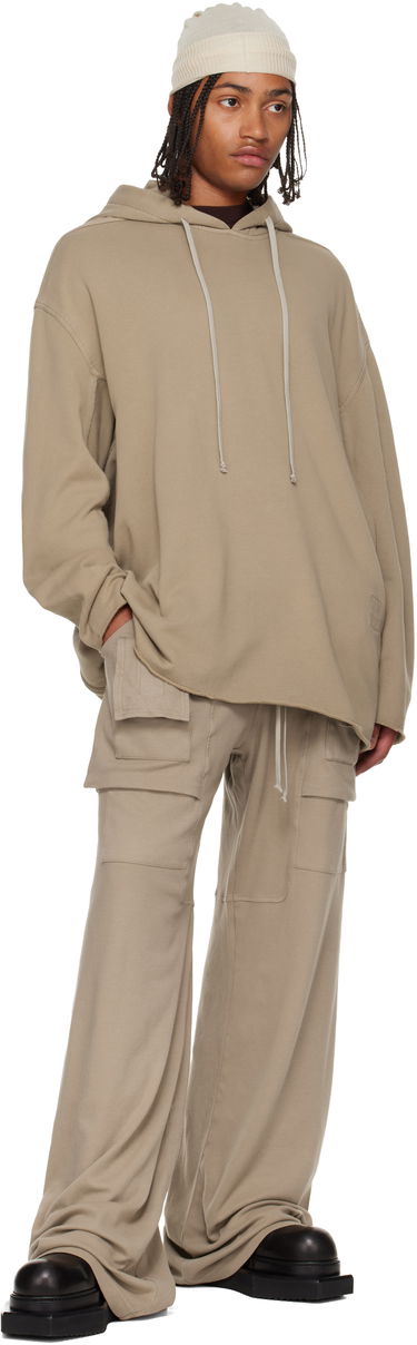 Суитчър Rick Owens DRKSHDW Concordians Peter Hoodie Бежово | DU02E7280 FP, 3