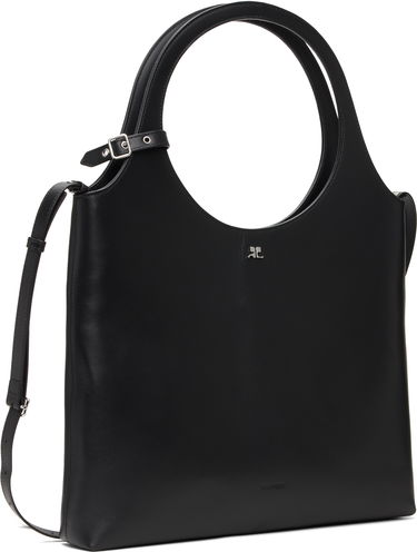 Дамска чанта Courrèges Courrèges Holy Day Leather Tote Bag Черно | 125GSA161CR0065, 1