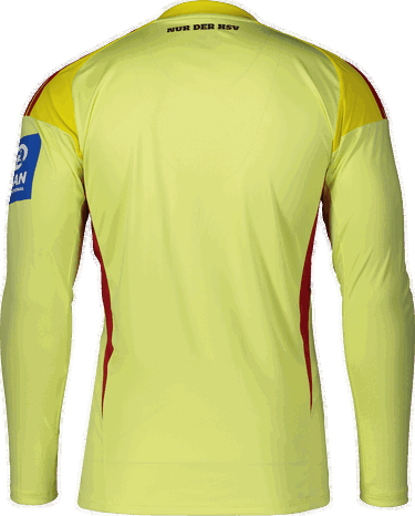Фланелка adidas Originals Hamburger SV Goalkeeper Long Sleeve Jersey 2025/26 Жълто | 6hsvjn2020, 1
