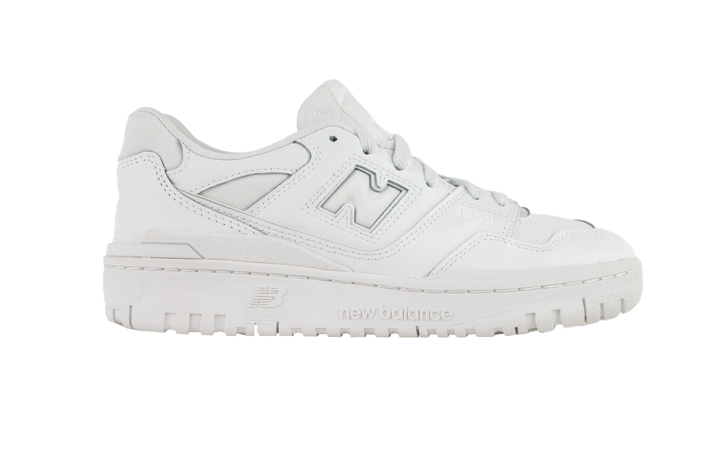Кецове и обувки New Balance 550 'White Off-White Grey' (GS) Бяло | GSB550WW, 0