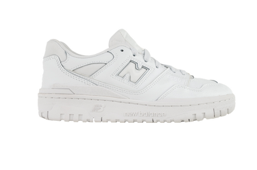 Кецове и обувки New Balance 550 'White Off-White Grey' (GS) Бяло | GSB550WW, 0