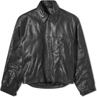 Яке Balenciaga Runway Cocoon Leather Jacket Черно | 773411-TPS02-1000, 1