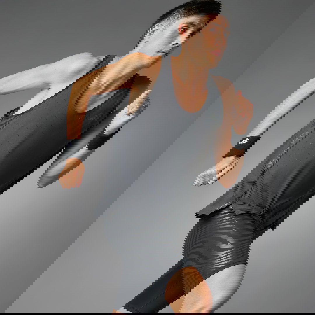 Потник adidas Performance Adizero Running Tank Top Сиво | IW6105, 0