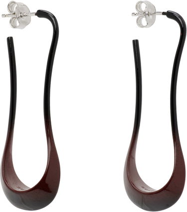Обеци LEMAIRE Lemaire Short Drop Earrings Бургунди | AC251 LO0114, 1