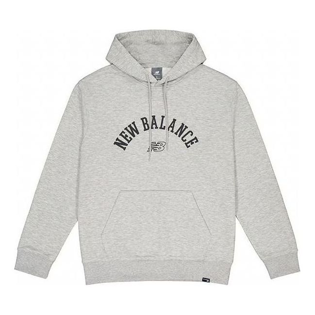 Суитчър New Balance Graphic Hoodie Сиво | MT41916-AG