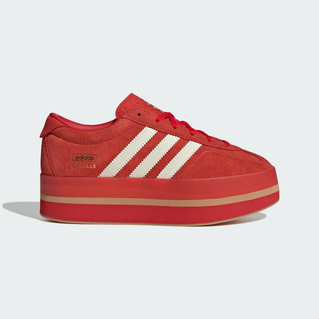 Кецове и обувки adidas Originals Gazelle Stack Червено | JS0238, 0