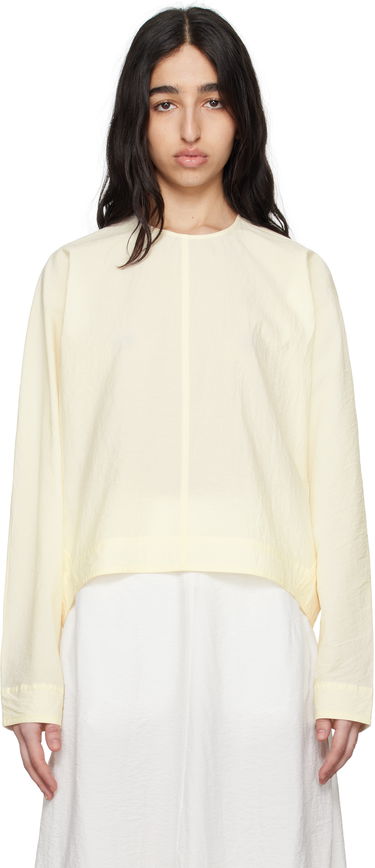 Пуловер TOTEME TOTEME Batwing Top Жълто | 252-WRT0431-FB0375, 0