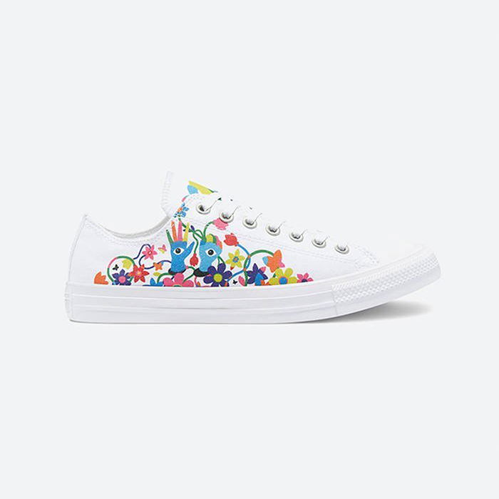 Кецове и обувки Converse Pride Chuck Taylor All Star Low Бяло | 170823C, 0