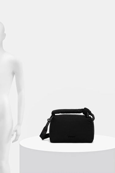Чанта през рамо JW Anderson JW Anderson The Jwa Puffy Corner Bag Черно | HB0640.FA0382.999, 5