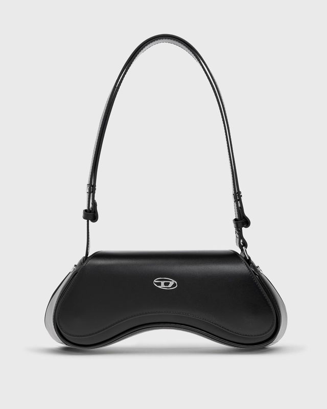 Black Leather Crossbody Bag