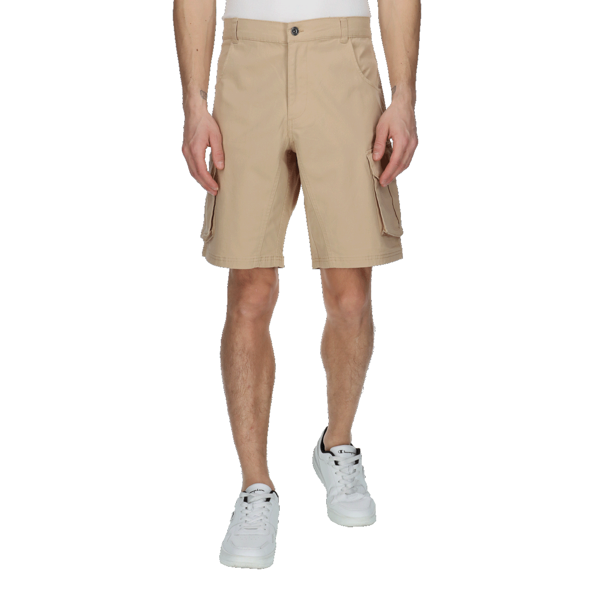 Къси панталони Champion Cargo Shorts Бежово | 219496-MS079, 0