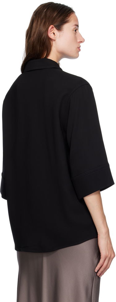 Риза Anine Bing Anine Bing Women's Mary Blouse Черно | A-07-5841-BLK26, 2