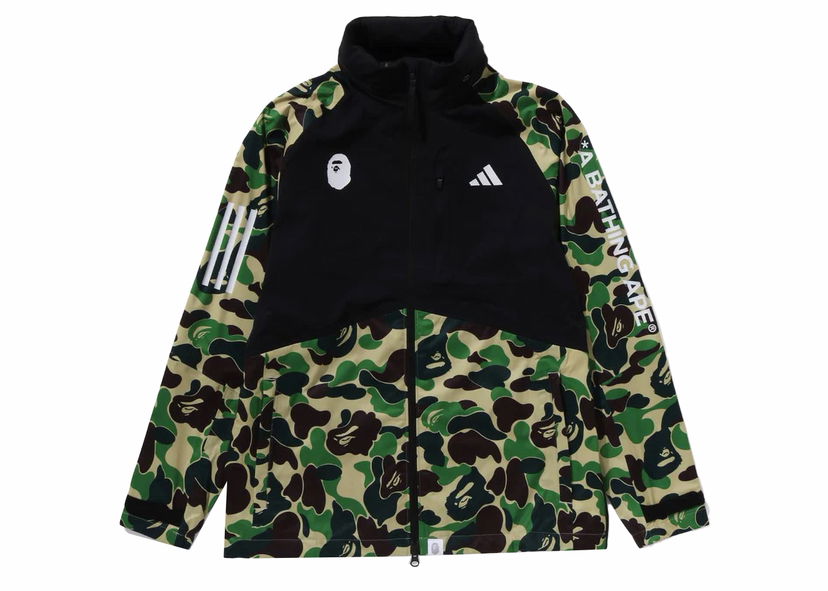 Яке BAPE BAPE x adidas Golf ABC Camo Jacket Black Зелено | 1J73-140-901